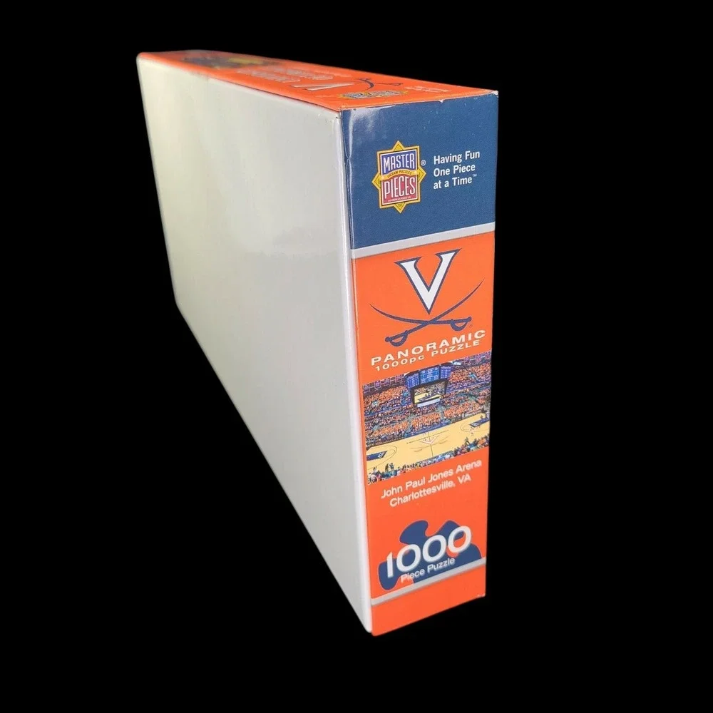 University of Virginia Panoramic Puzzle 1000 Pc John Paul Jones Arena Jigsaw New
